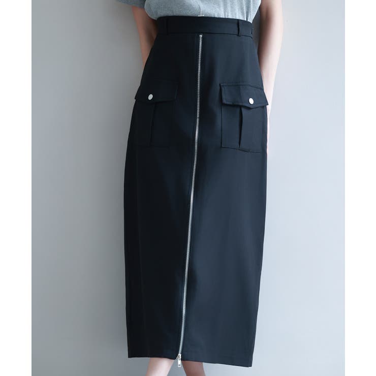 ハイウエストロング丈タイトスカート | SAISON DE PAPILLON  | 詳細画像15 