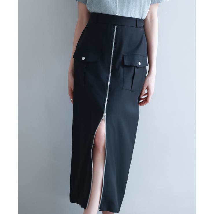 ハイウエストロング丈タイトスカート | SAISON DE PAPILLON  | 詳細画像20 