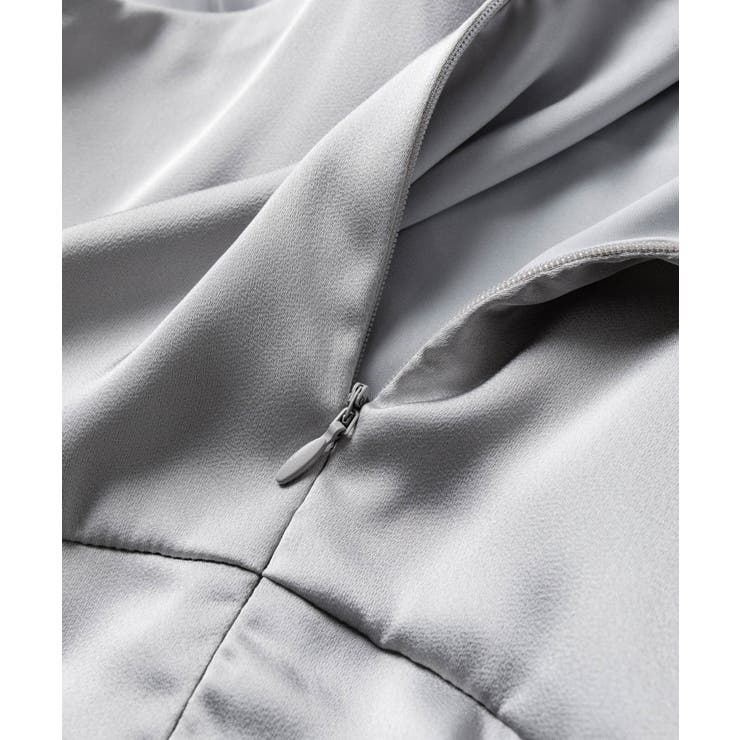 異素材ドッキングロング丈ワンピース | SAISON DE PAPILLON  | 詳細画像37 