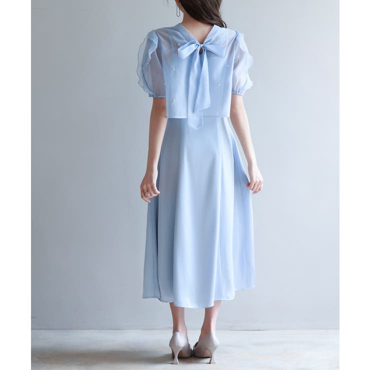 【前後2way】キャミワンピースとブラウス2点セット | SAISON DE PAPILLON  | 詳細画像5 