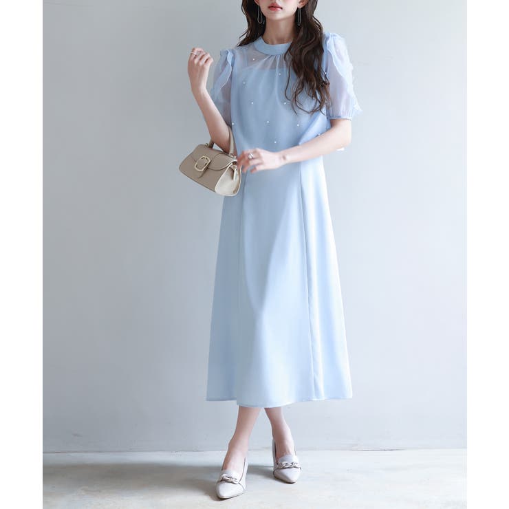 【前後2way】キャミワンピースとブラウス2点セット | SAISON DE PAPILLON  | 詳細画像8 