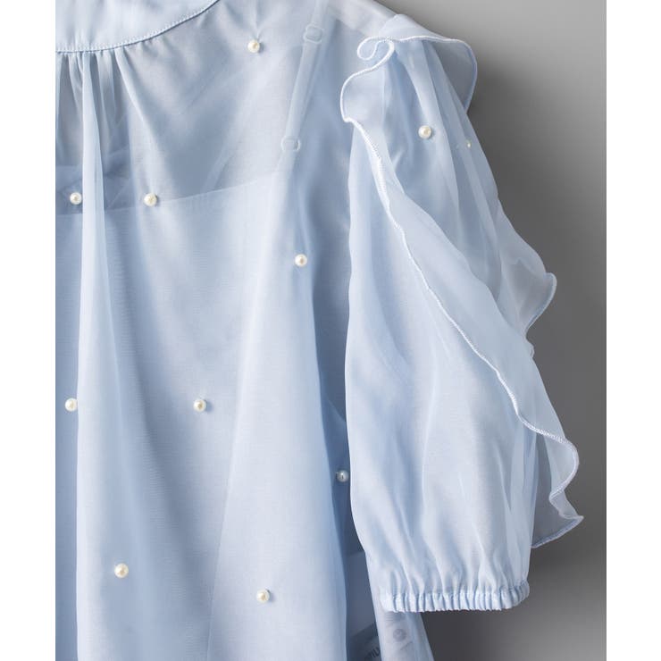 【前後2way】キャミワンピースとブラウス2点セット | SAISON DE PAPILLON  | 詳細画像29 