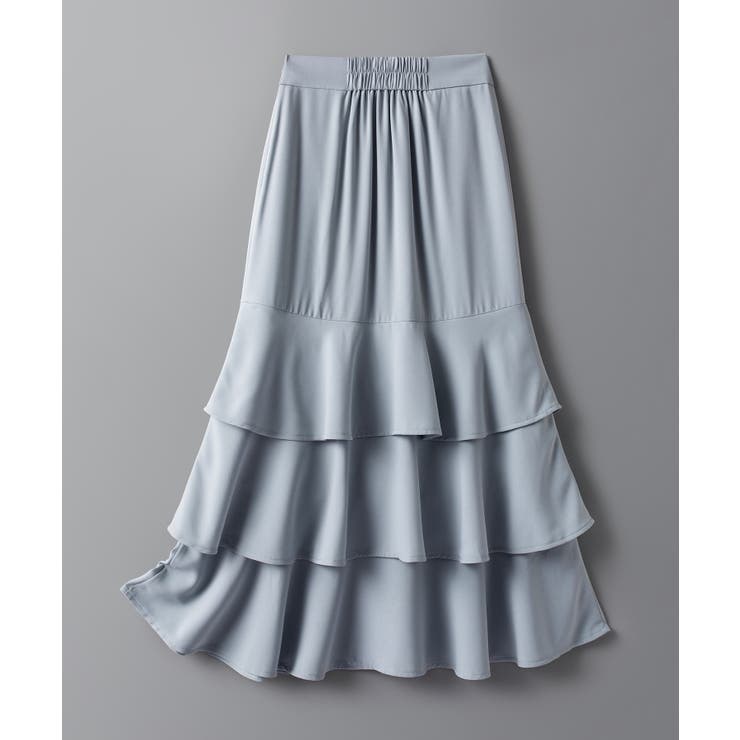 フリルティアードロング丈スカート | SAISON DE PAPILLON  | 詳細画像29 