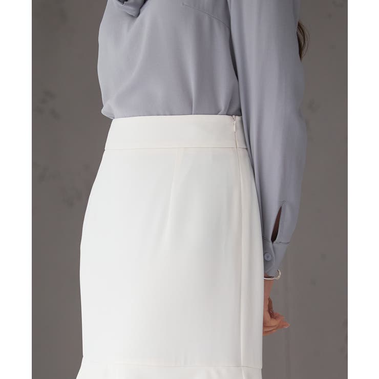 フリルティアードロング丈スカート | SAISON DE PAPILLON  | 詳細画像17 