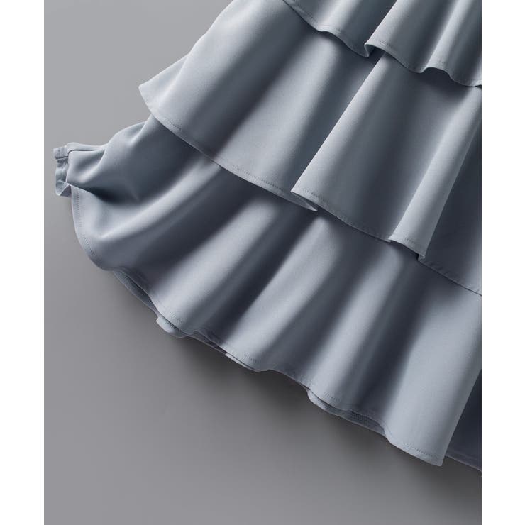 フリルティアードロング丈スカート | SAISON DE PAPILLON  | 詳細画像33 