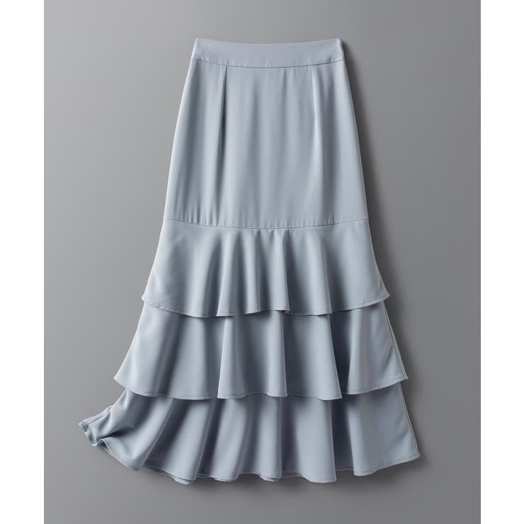 フリルティアードロング丈スカート | SAISON DE PAPILLON  | 詳細画像28 