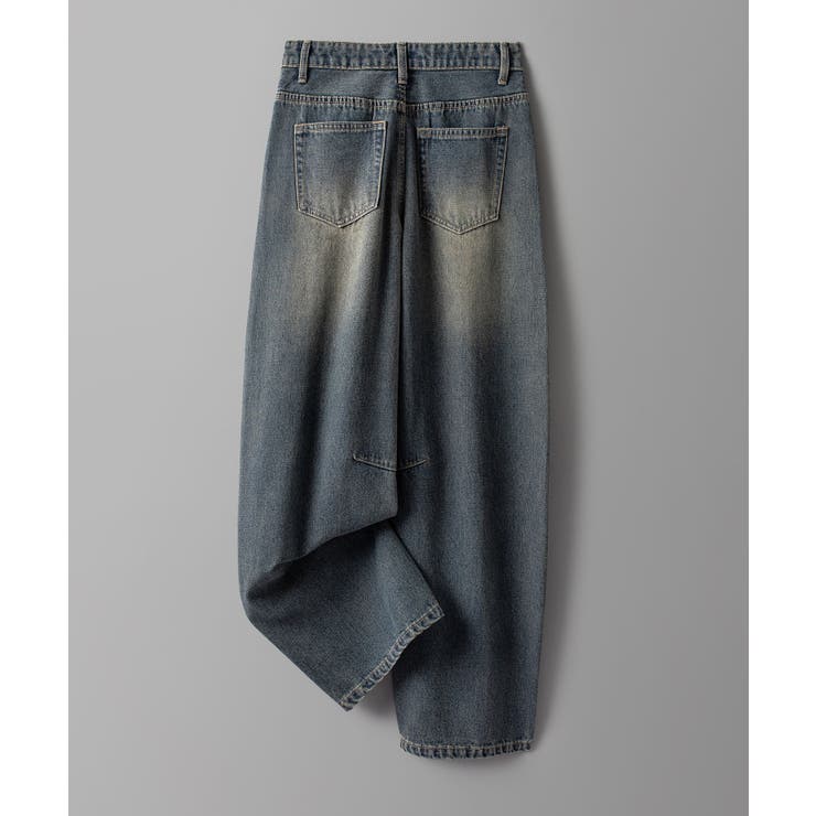 ヴィンテージ加工バレルレッグデニム | SAISON DE PAPILLON  | 詳細画像22 