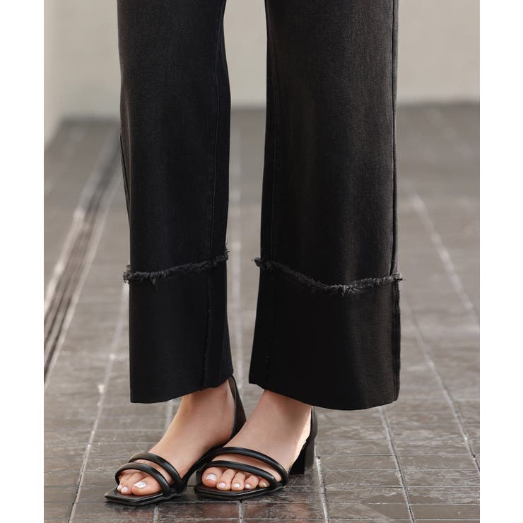 折り返しダメージハイライズデニム | SAISON DE PAPILLON  | 詳細画像29 