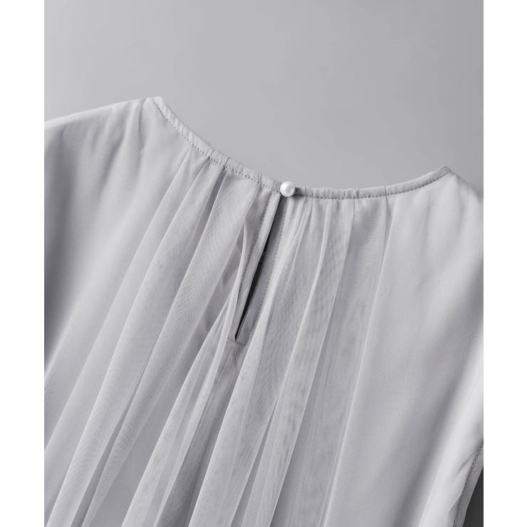 チュール素材ノースリーブブラウス | SAISON DE PAPILLON  | 詳細画像31 