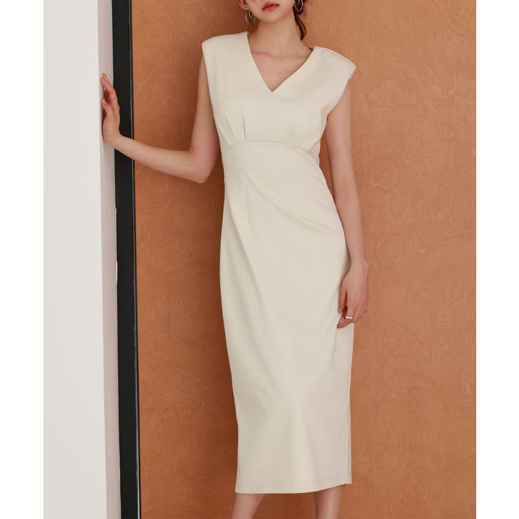 深めVネックカットソーワンピース | SAISON DE PAPILLON  | 詳細画像6 