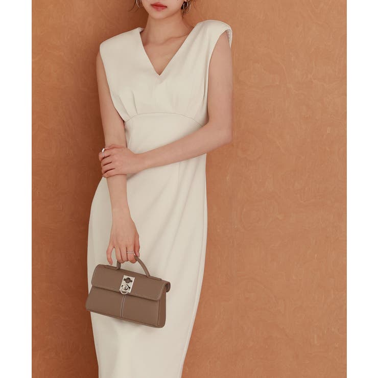 深めVネックカットソーワンピース | SAISON DE PAPILLON  | 詳細画像8 