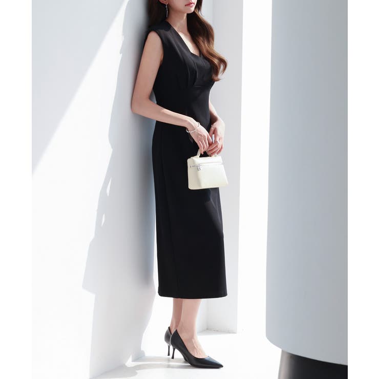 深めVネックカットソーワンピース | SAISON DE PAPILLON  | 詳細画像14 