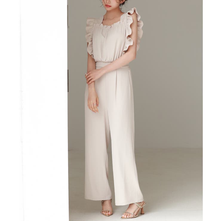 可愛さ満点フリルオールインワン | SAISON DE PAPILLON  | 詳細画像3 