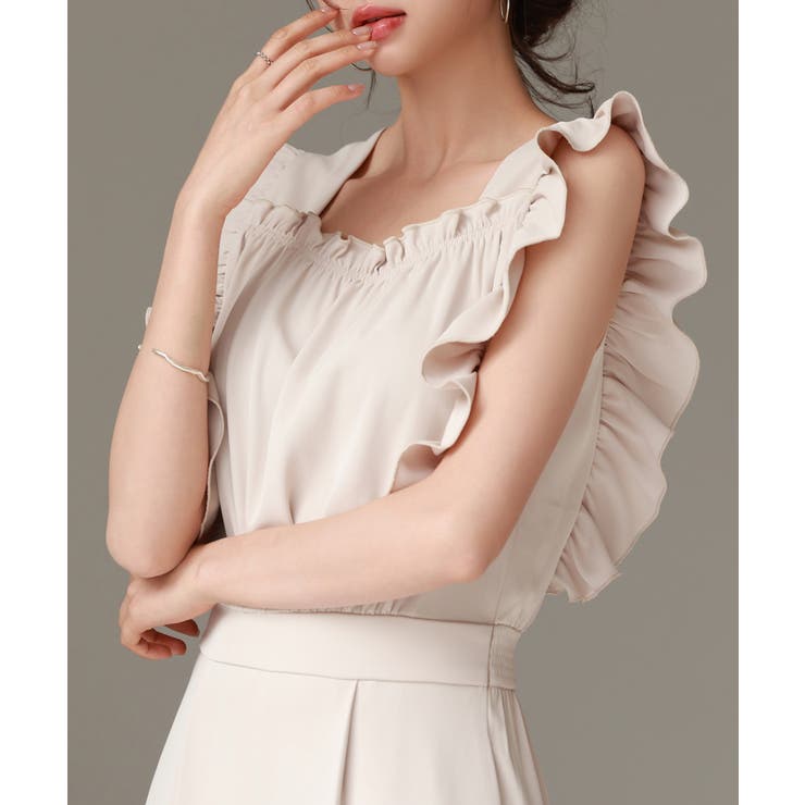 可愛さ満点フリルオールインワン | SAISON DE PAPILLON  | 詳細画像10 