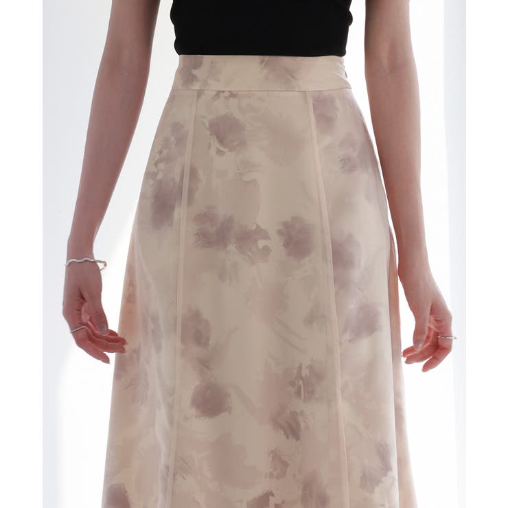 シアー花柄ハイウエストスカート | SAISON DE PAPILLON  | 詳細画像19 