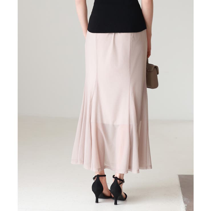 マーメイドチュールロングスカート | SAISON DE PAPILLON  | 詳細画像11 