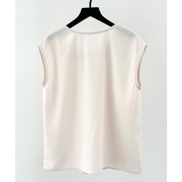 アシンメトリフレンチスリーブブラウス | SAISON DE PAPILLON  | 詳細画像45 