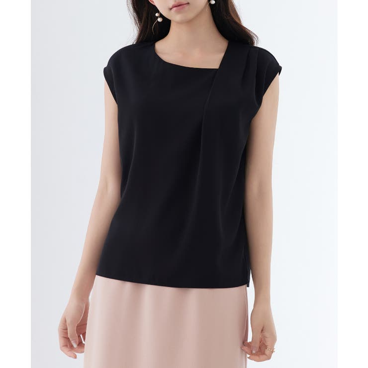 アシンメトリフレンチスリーブブラウス | SAISON DE PAPILLON  | 詳細画像37 