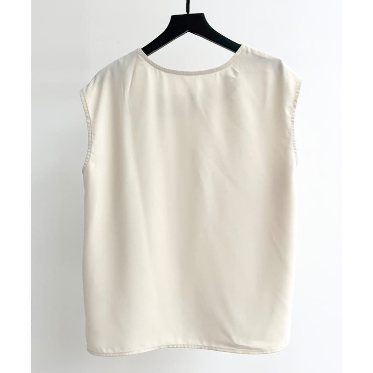 アシンメトリフレンチスリーブブラウス | SAISON DE PAPILLON  | 詳細画像36 