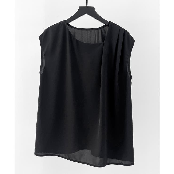 アシンメトリフレンチスリーブブラウス | SAISON DE PAPILLON  | 詳細画像42 