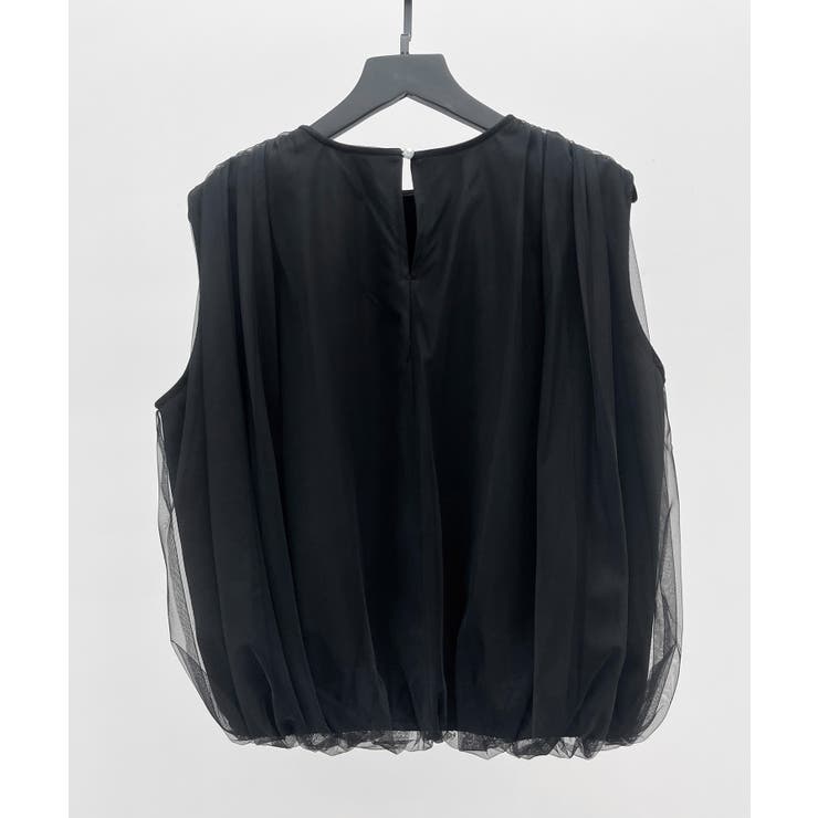 ふんわりチュールノースリーブブラウス | SAISON DE PAPILLON  | 詳細画像38 