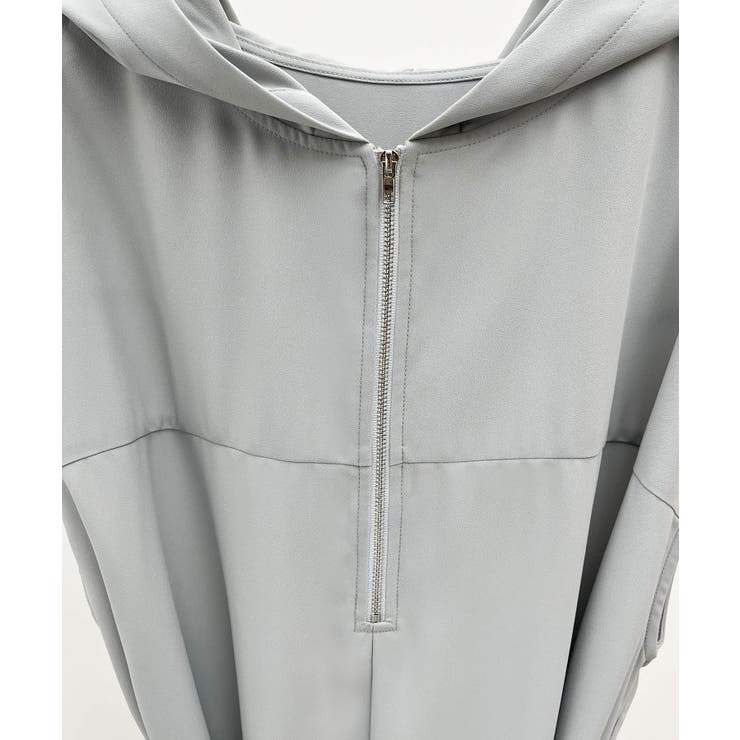 体型カバージップミモレ丈ワンピース | SAISON DE PAPILLON  | 詳細画像24 