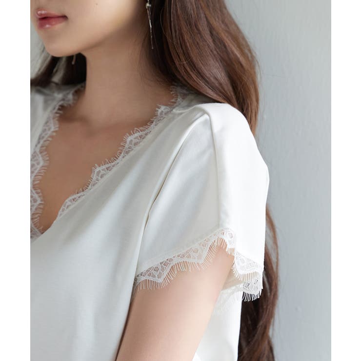 ゆったりドルマンスリーブTシャツ | SAISON DE PAPILLON  | 詳細画像8 