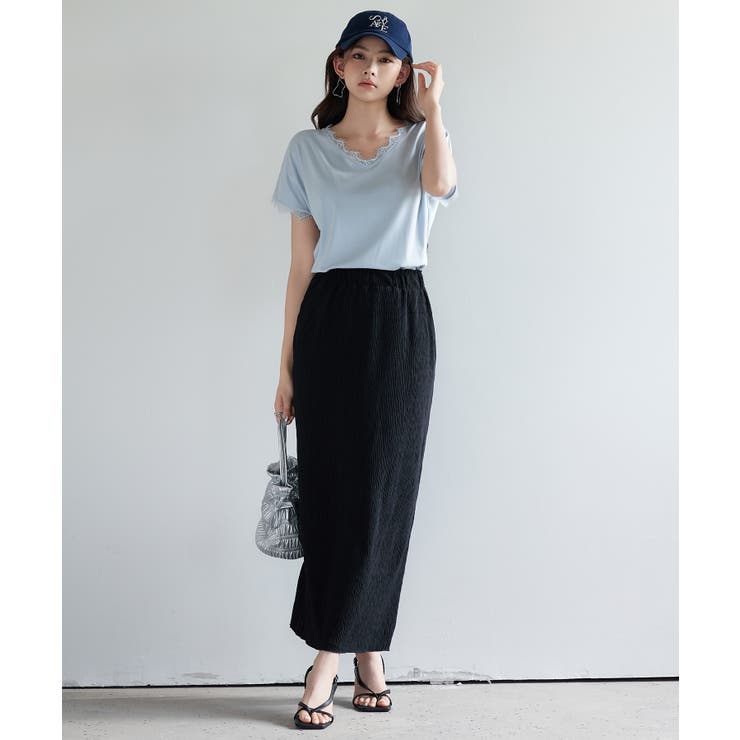 ゆったりドルマンスリーブTシャツ | SAISON DE PAPILLON  | 詳細画像26 