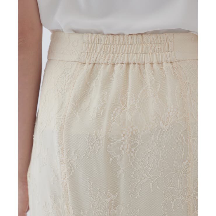 総レースマーメイドロングスカート | SAISON DE PAPILLON  | 詳細画像15 