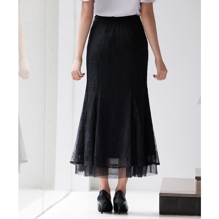 総レースマーメイドロングスカート | SAISON DE PAPILLON  | 詳細画像27 