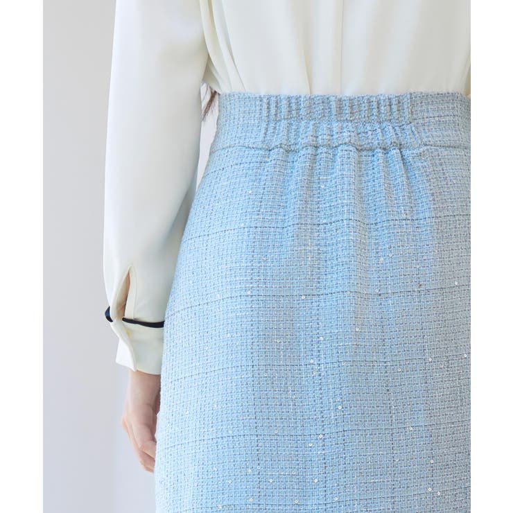 ドッキングアシンメトリースカート | SAISON DE PAPILLON  | 詳細画像41 