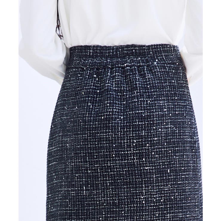 ドッキングアシンメトリースカート | SAISON DE PAPILLON  | 詳細画像16 