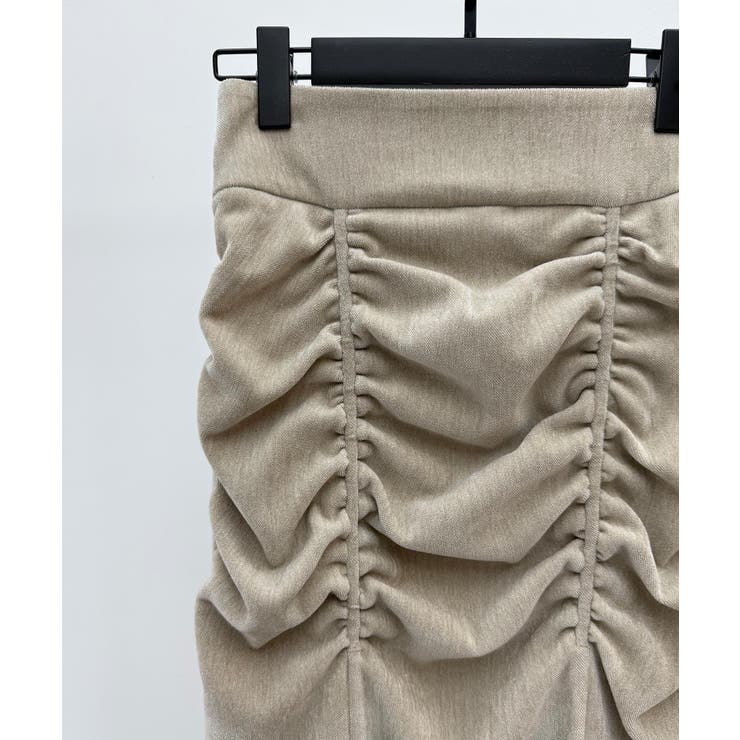 シャーリングハイウエストマーメイドスカート | SAISON DE PAPILLON  | 詳細画像24 