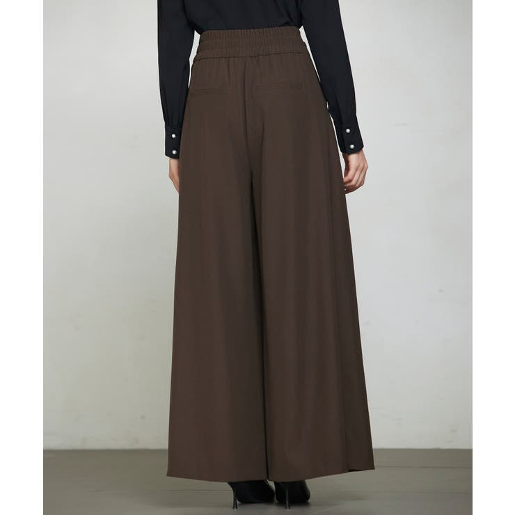 太めの飾りベルトワイドスラックスパンツ | SAISON DE PAPILLON  | 詳細画像15 