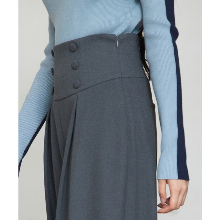 ハイウエストのセーラーワイドパンツ | SAISON DE PAPILLON  | 詳細画像33 