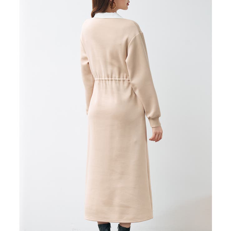 ドッキングプルオーバーロングワンピース | SAISON DE PAPILLON  | 詳細画像5 