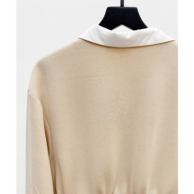 ドッキングプルオーバーロングワンピース | SAISON DE PAPILLON  | 詳細画像34 