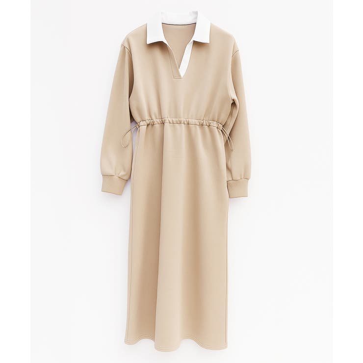 ドッキングプルオーバーロングワンピース | SAISON DE PAPILLON  | 詳細画像30 