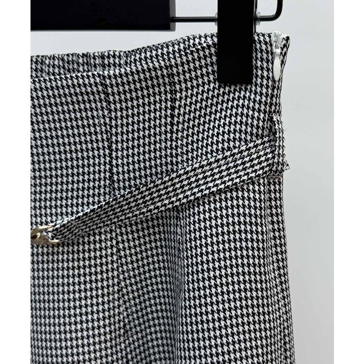 グレンチェックのハイウエストドカンパンツ | SAISON DE PAPILLON  | 詳細画像35 