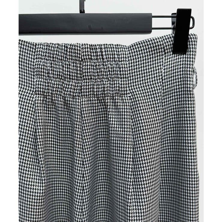 グレンチェックのハイウエストドカンパンツ | SAISON DE PAPILLON  | 詳細画像36 