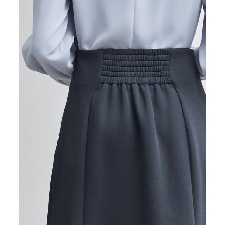 ダンボールニットのロング丈マーメイドスカート | SAISON DE PAPILLON  | 詳細画像11 