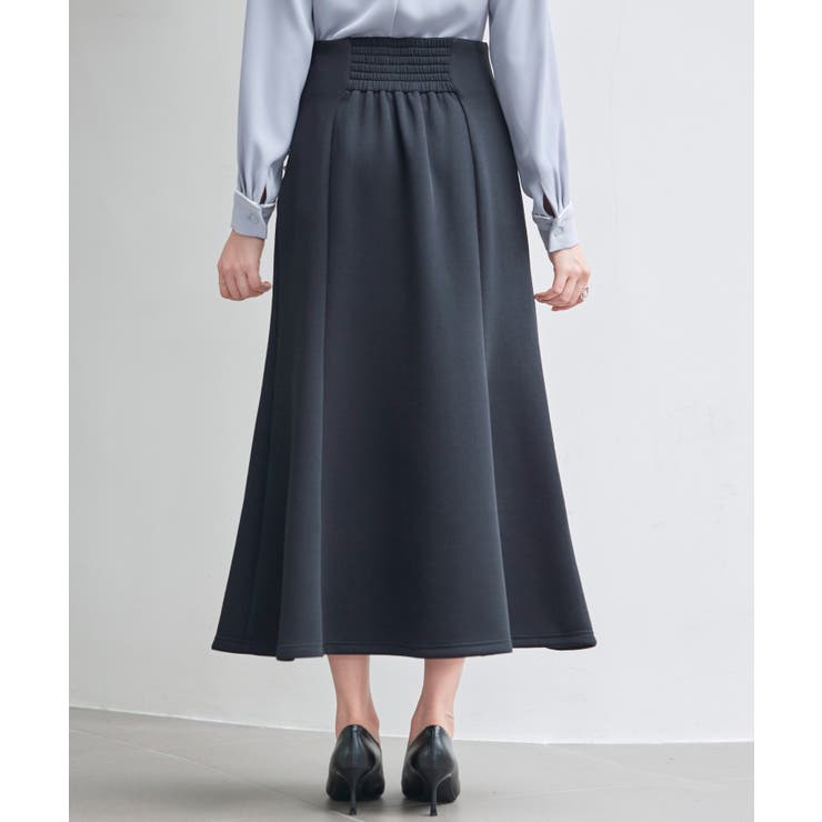 ダンボールニットのロング丈マーメイドスカート | SAISON DE PAPILLON  | 詳細画像6 