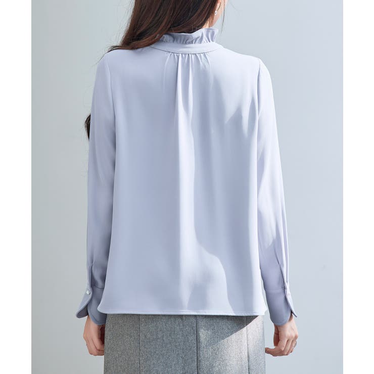 ギャザーたっぷりのフェミニンなバルカンブラウス | SAISON DE PAPILLON  | 詳細画像23 