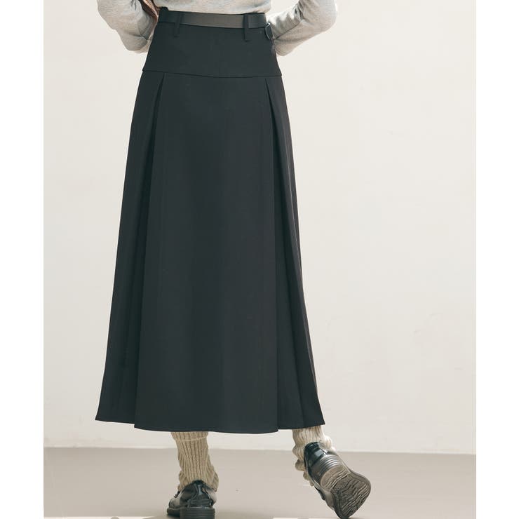 ヨークスカートとベルトの2点セット | SAISON DE PAPILLON  | 詳細画像16 