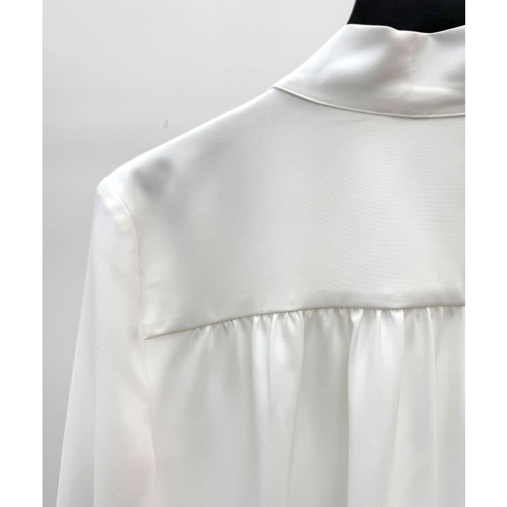 パール付き ボウタイブラウス | SAISON DE PAPILLON  | 詳細画像41 