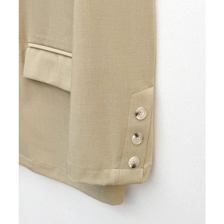 深めVネックワンボタンテーラードジャケット | SAISON DE PAPILLON  | 詳細画像28 