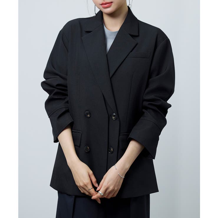 レイヤード風テーラードジャケット | SAISON DE PAPILLON  | 詳細画像10 