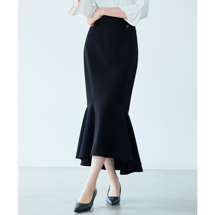 ゴールドボタンマーメイドスカート | SAISON DE PAPILLON  | 詳細画像22 