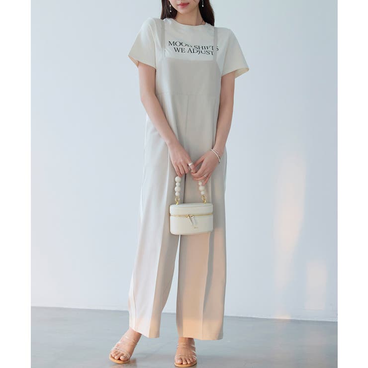 サイド配色ワイドサロペット | SAISON DE PAPILLON  | 詳細画像14 