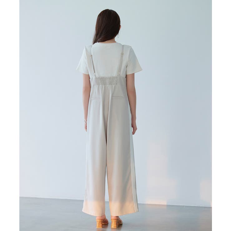 サイド配色ワイドサロペット | SAISON DE PAPILLON  | 詳細画像16 